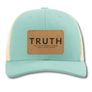 TRUTH Trucker Hat - Aqua